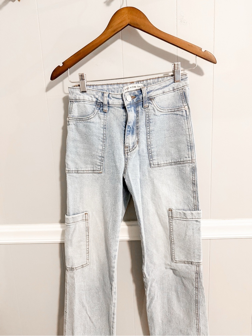 And Now This High Rise Utility Jeans - Picture 7 of 12